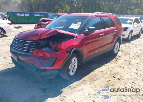 2016 Ford Explorer z USA, uszkodzony, nr VIN 1FM5K7B86GGA75374